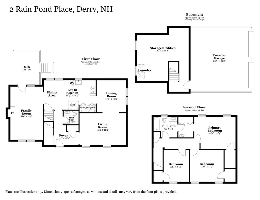 2 Rain Pond Place Derry NH 03038