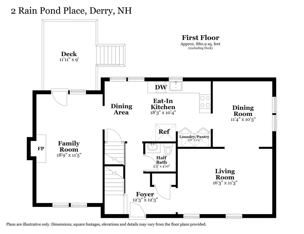 2 Rain Pond Place Derry NH 03038