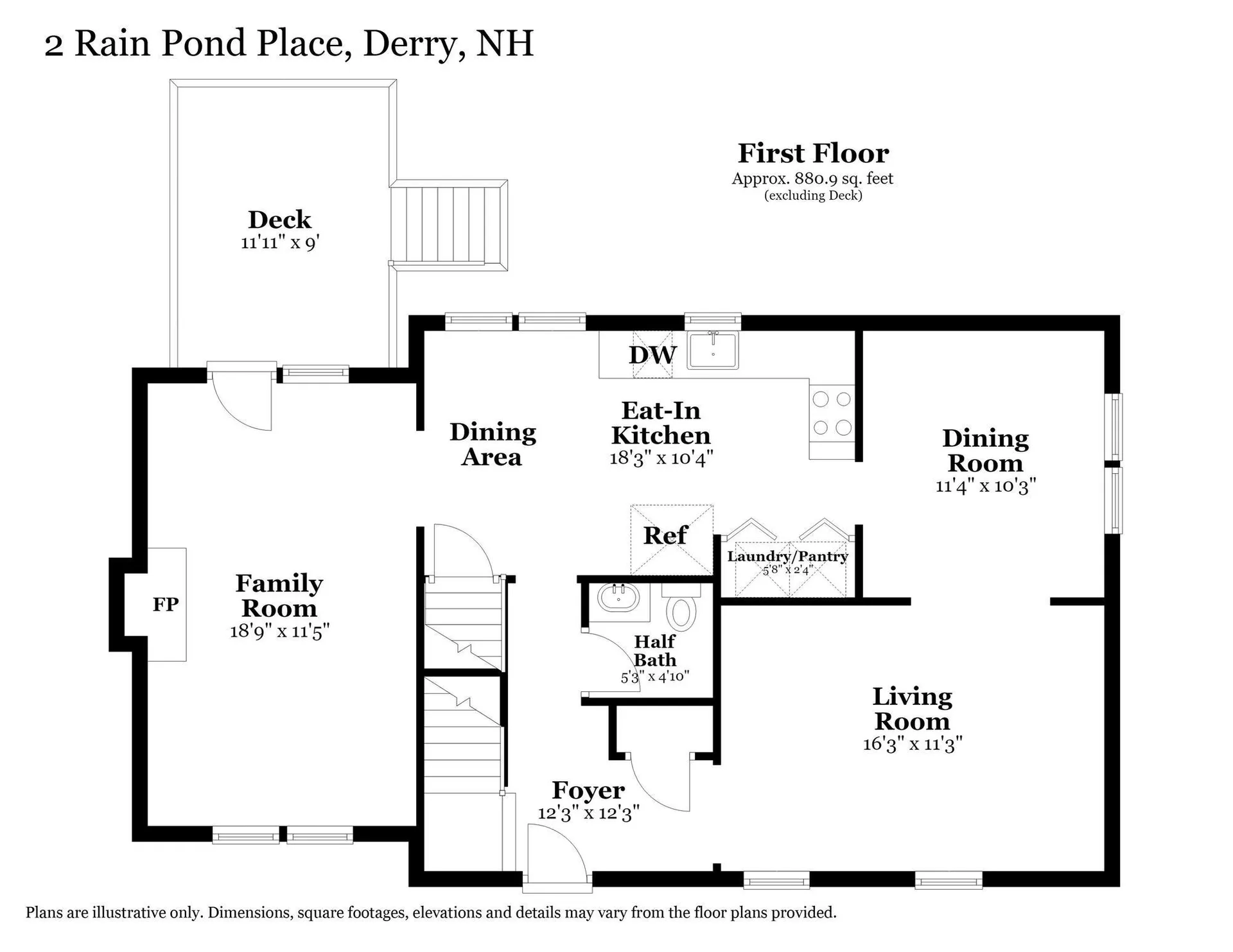 2 Rain Pond Place Derry NH 03038