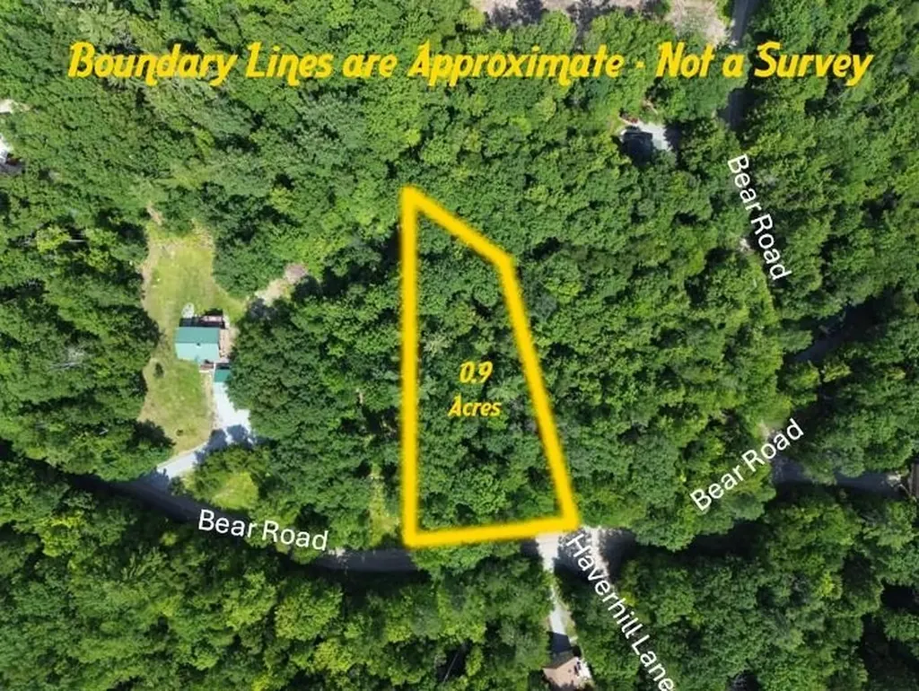 Map 204-lot 153 Bear Road Haverhill NH 03765