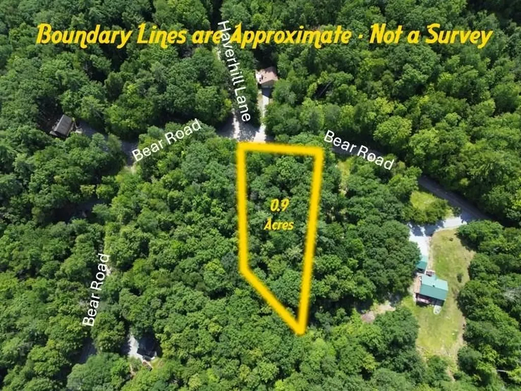 Map 204-lot 153 Bear Road Haverhill NH 03765