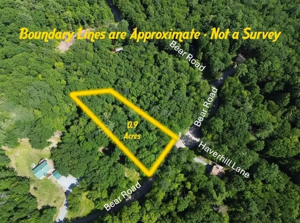 Map 204-lot 153 Bear Road Haverhill NH 03765