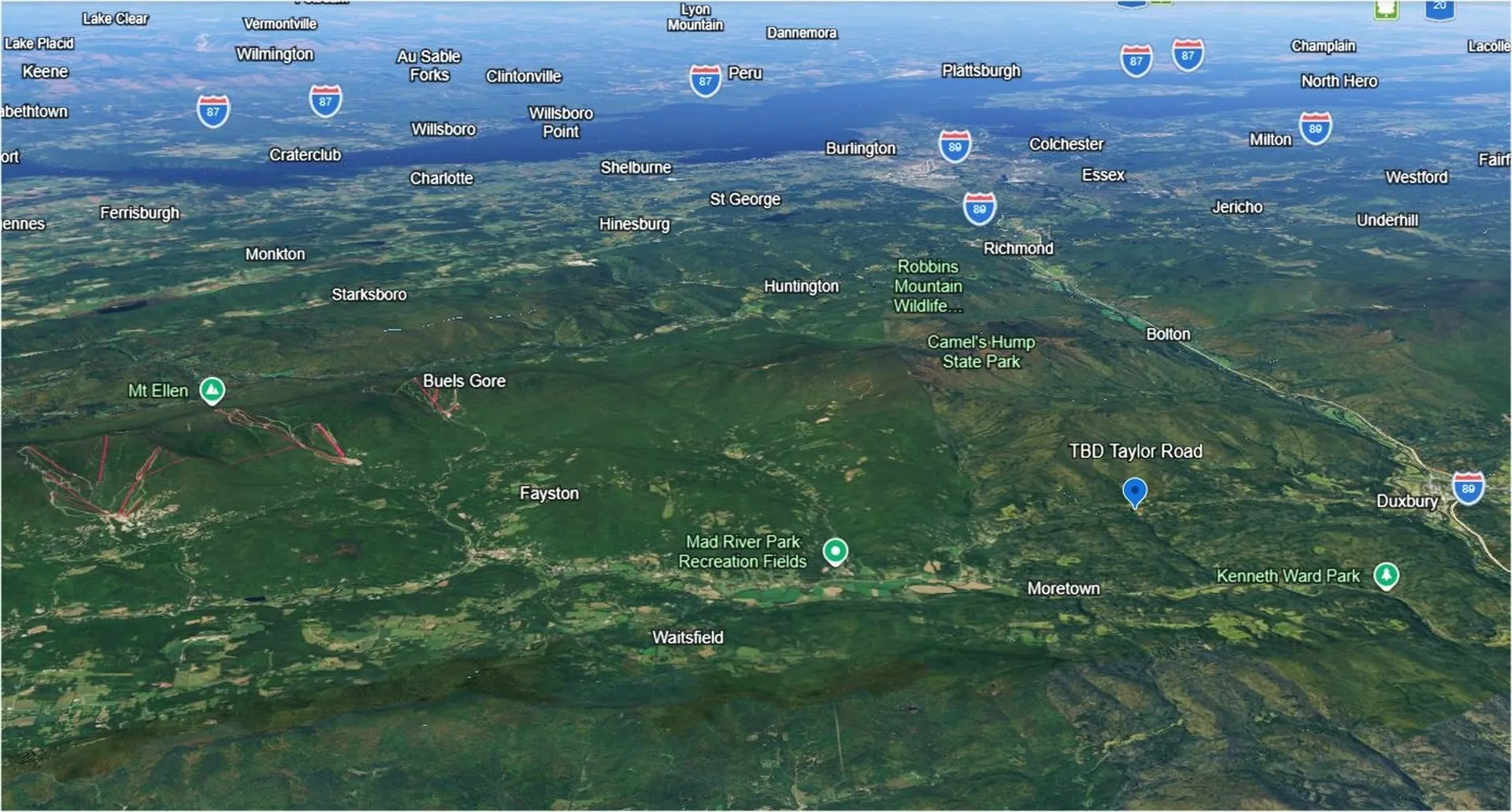 Tbd Taylor Road Duxbury VT 05660