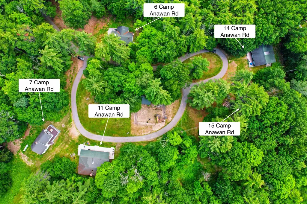 6,7,11,14,15 Camp Anawan Road Meredith NH 03253