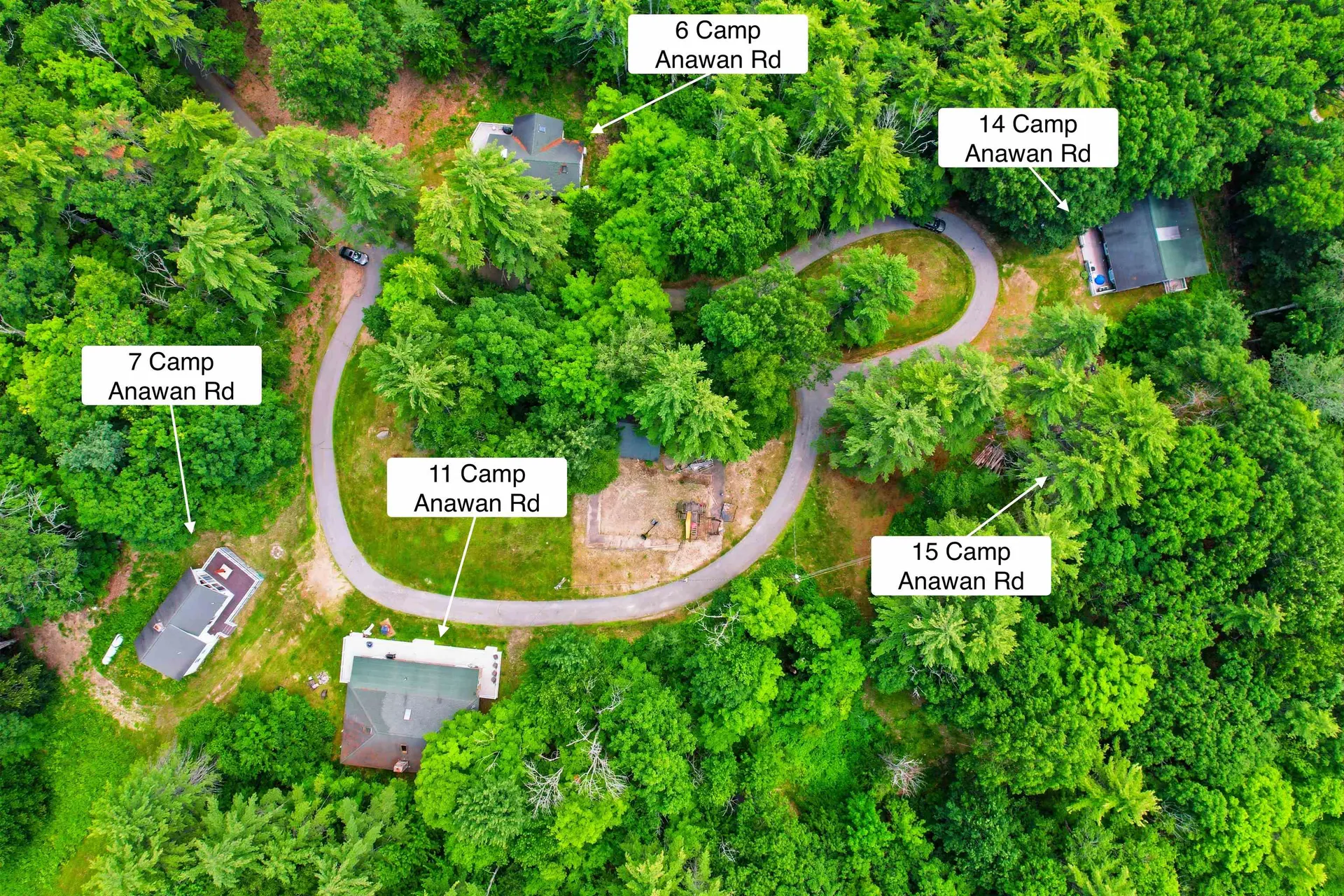 6,7,11,14,15 Camp Anawan Road Meredith NH 03253