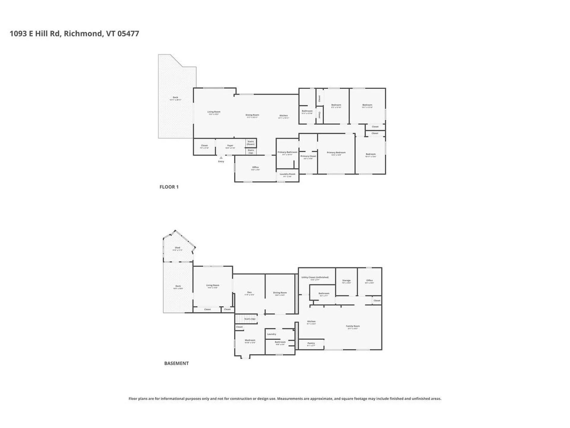 1093 East Hill Road Richmond VT 05477