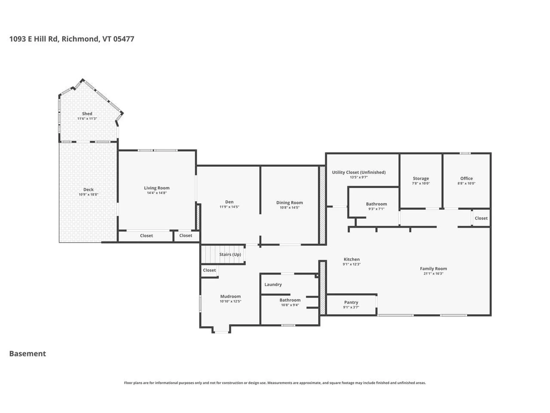 1093 East Hill Road Richmond VT 05477
