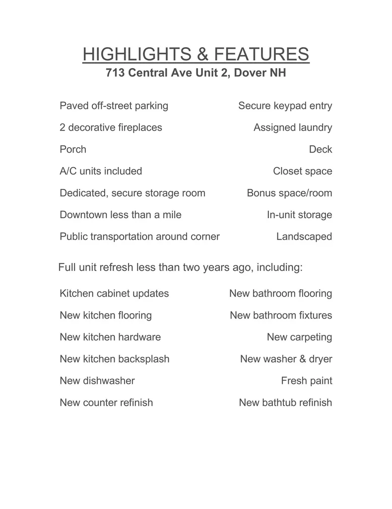 713 Central Avenue Dover NH 03820