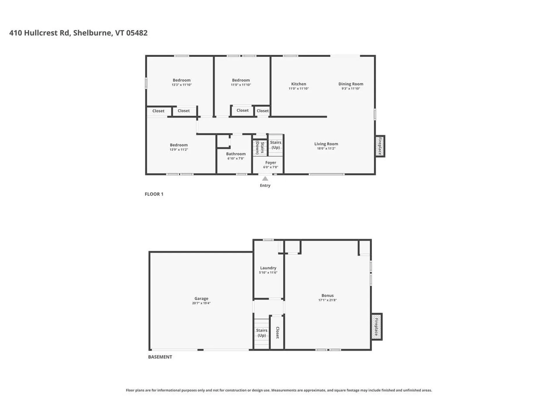 410 Hullcrest Road Shelburne VT 05482