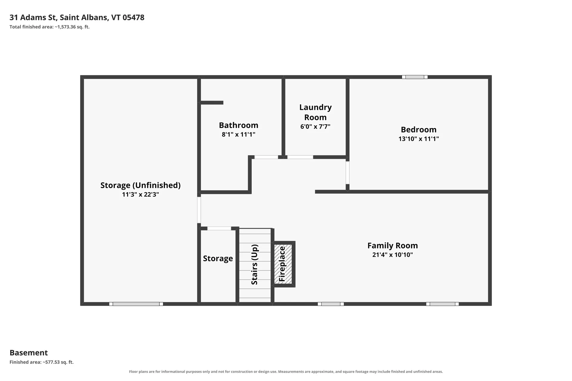 31 Adams Street St. Albans City VT 05478-2100