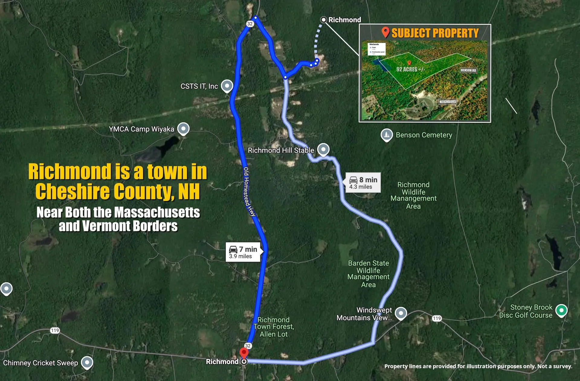 Lot 106 Blackberry Road Richmond NH 03470