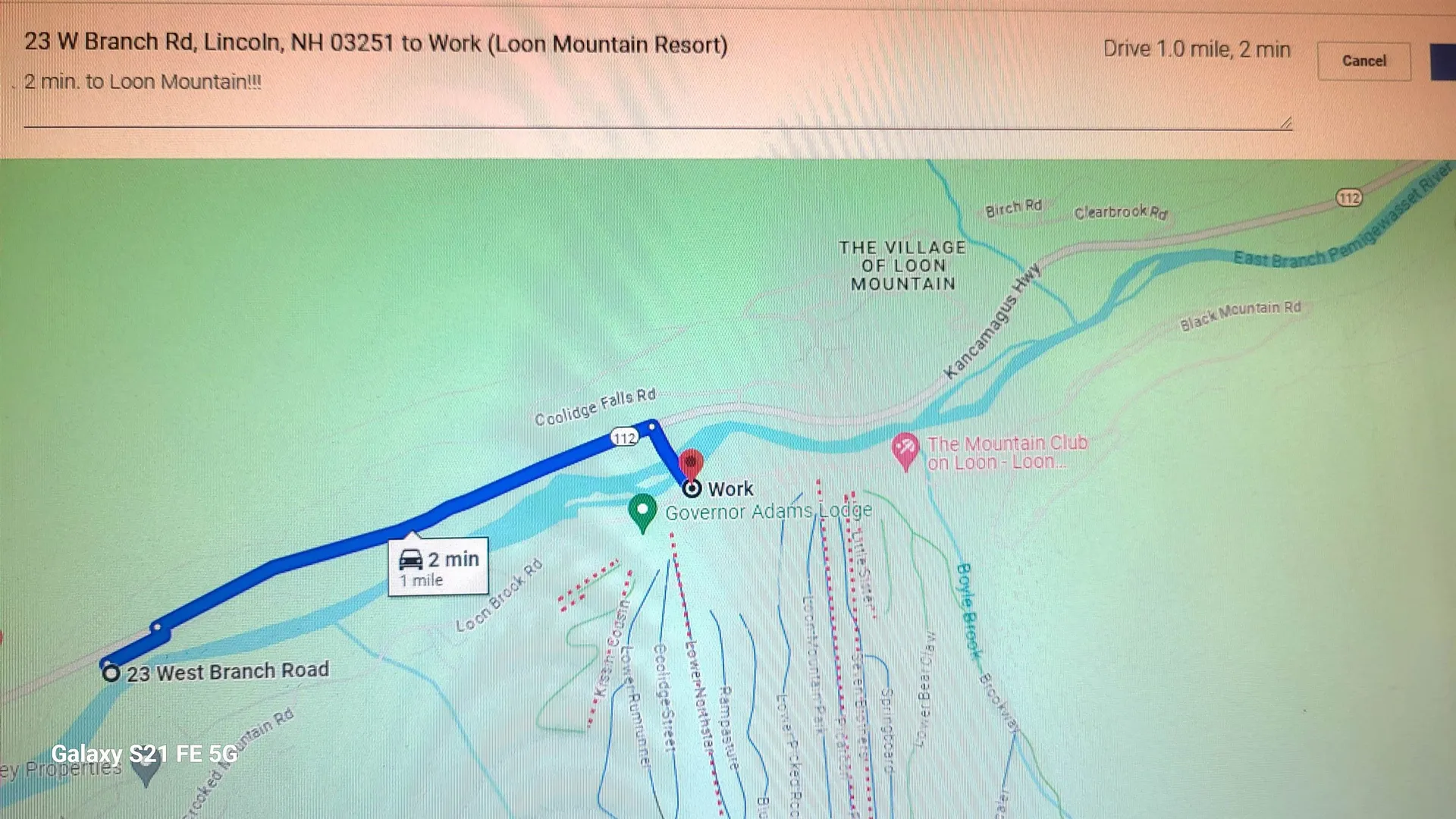 23 West Branch Road Lincoln NH 03223