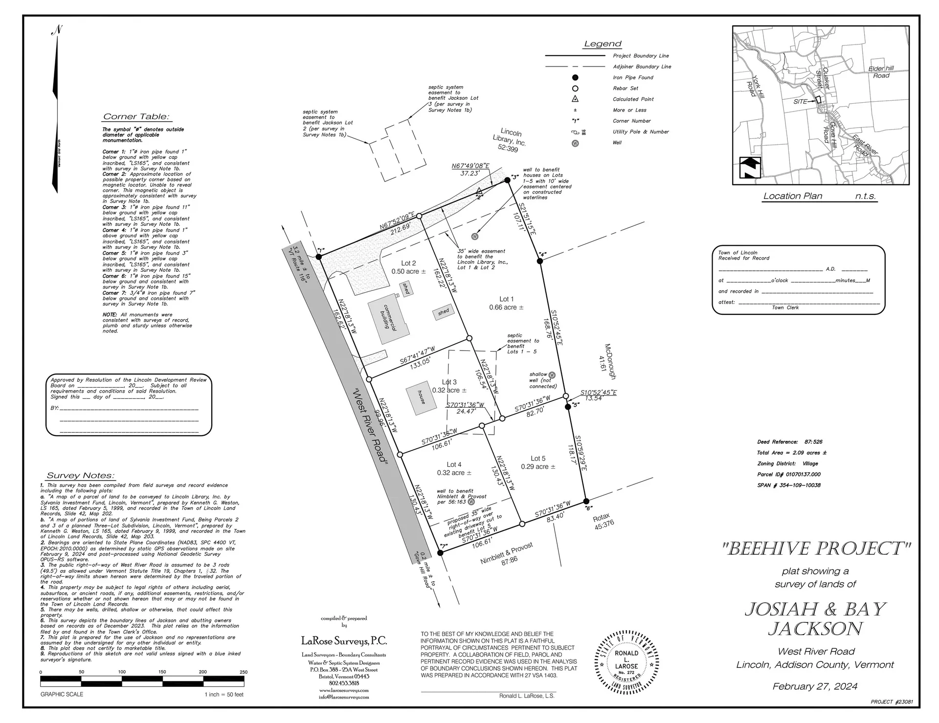 204 West River Road Lincoln VT 05443