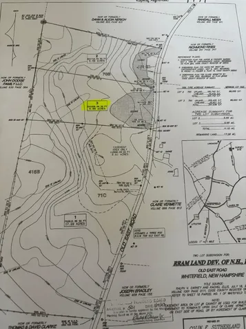 Lot 3 Old East Road Whitefield NH 03598
