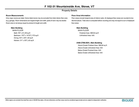 107 Mountainside Drive Stowe VT 05672