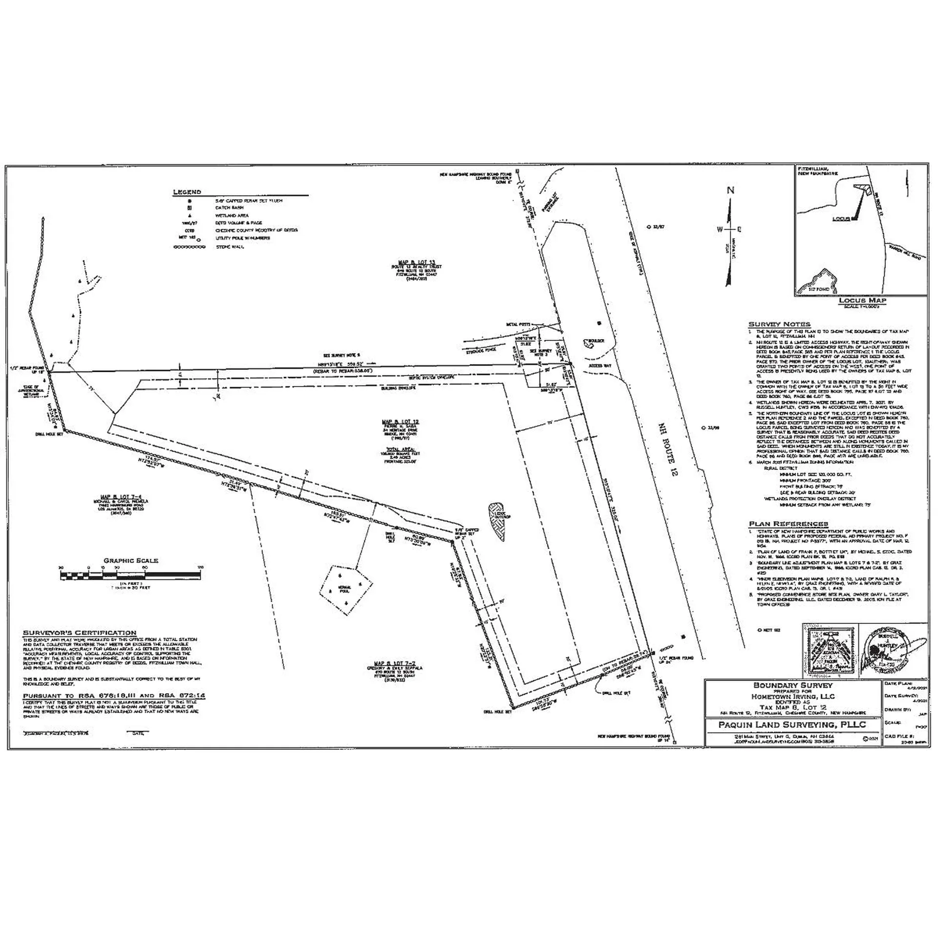 0 Route 12 Fitzwilliam NH 03447
