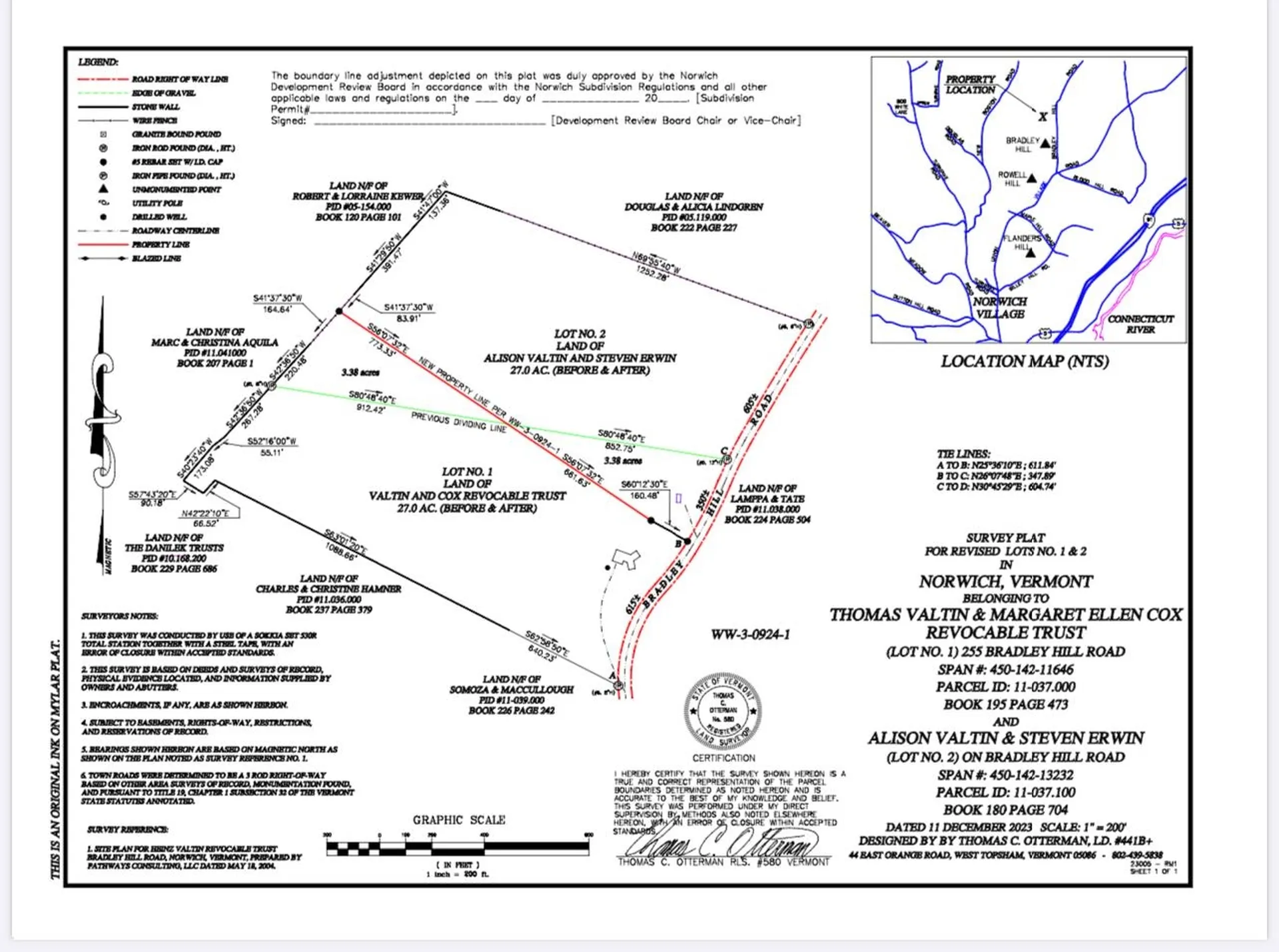 00 Bradley Hill Road Norwich VT 05055