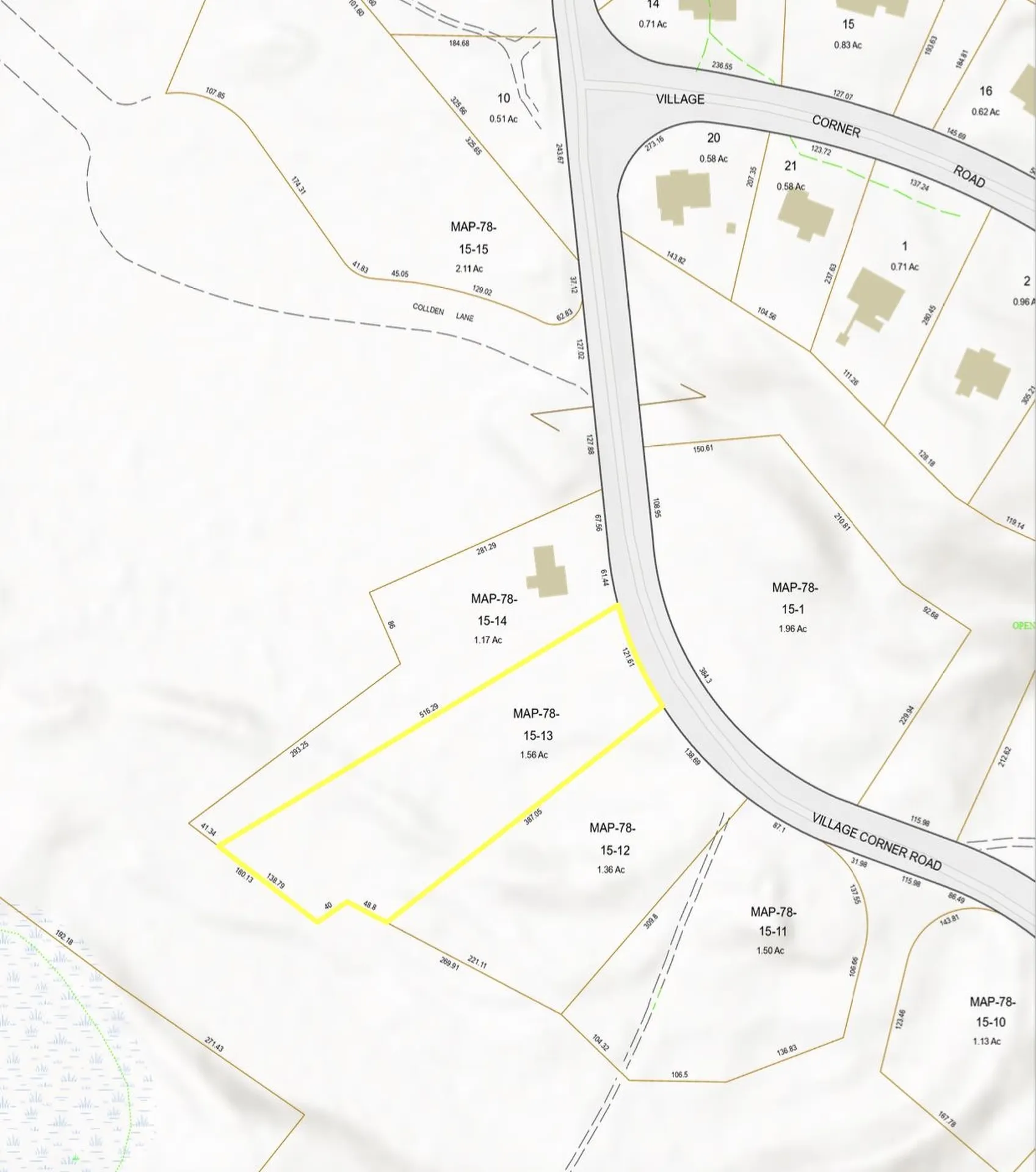 Tbd Village Corner Road Wolfeboro NH 03894