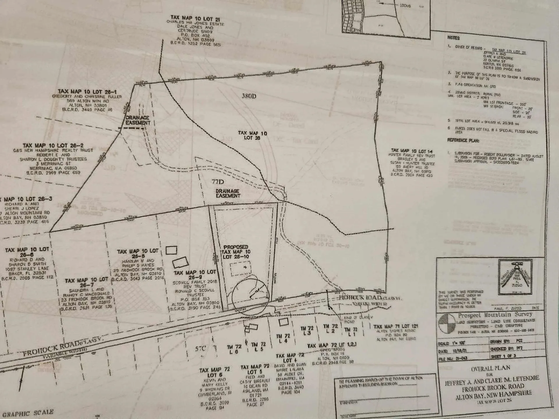 0 Frohock Brook Road Alton NH 03810