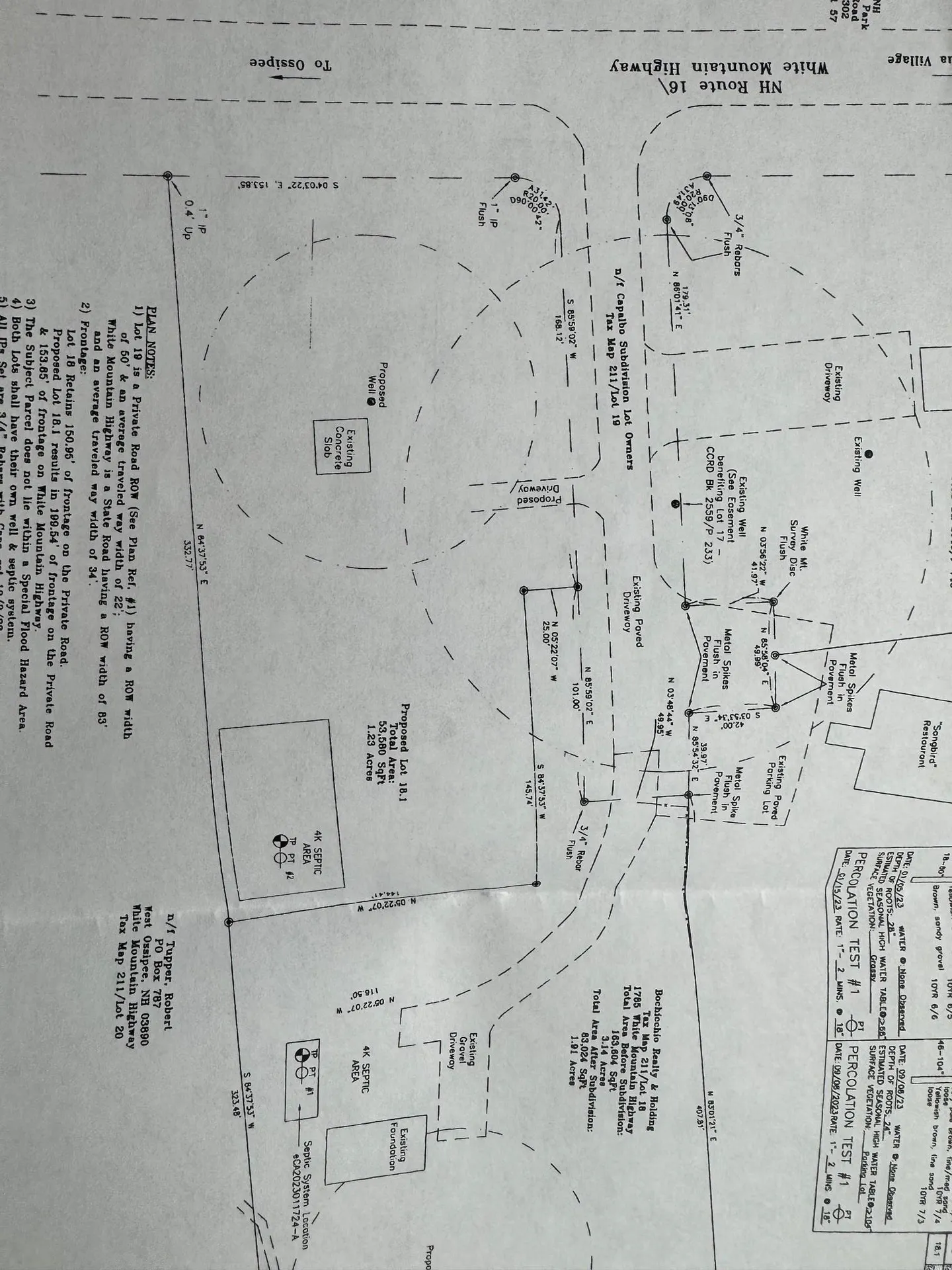 Lot 18.1 White Mountain Highway Tamworth NH 03886