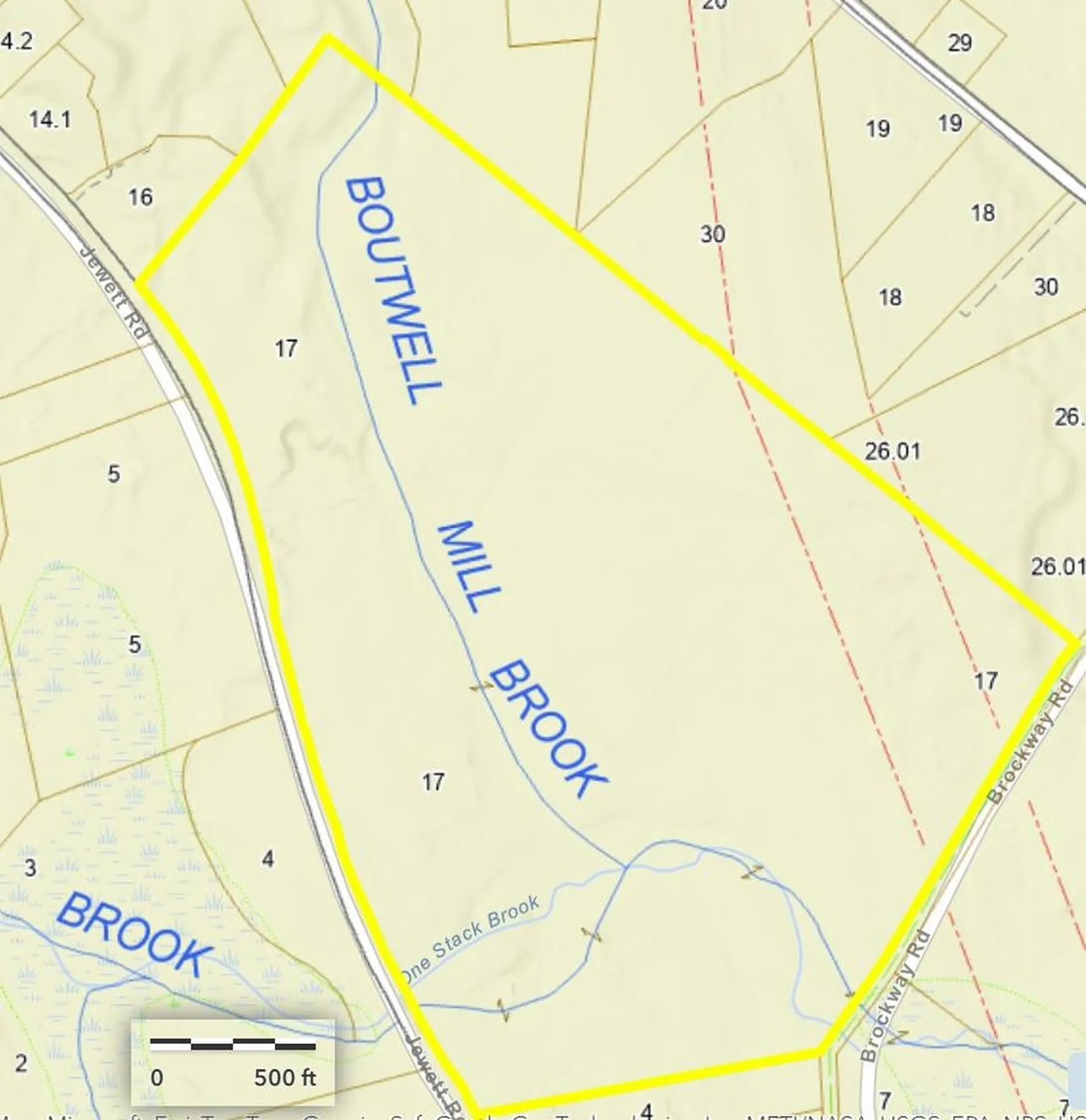 256-0-17 Jewett Road Hopkinton NH 03229