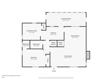 3 Wenonah Avenue Essex Junction VT 05452