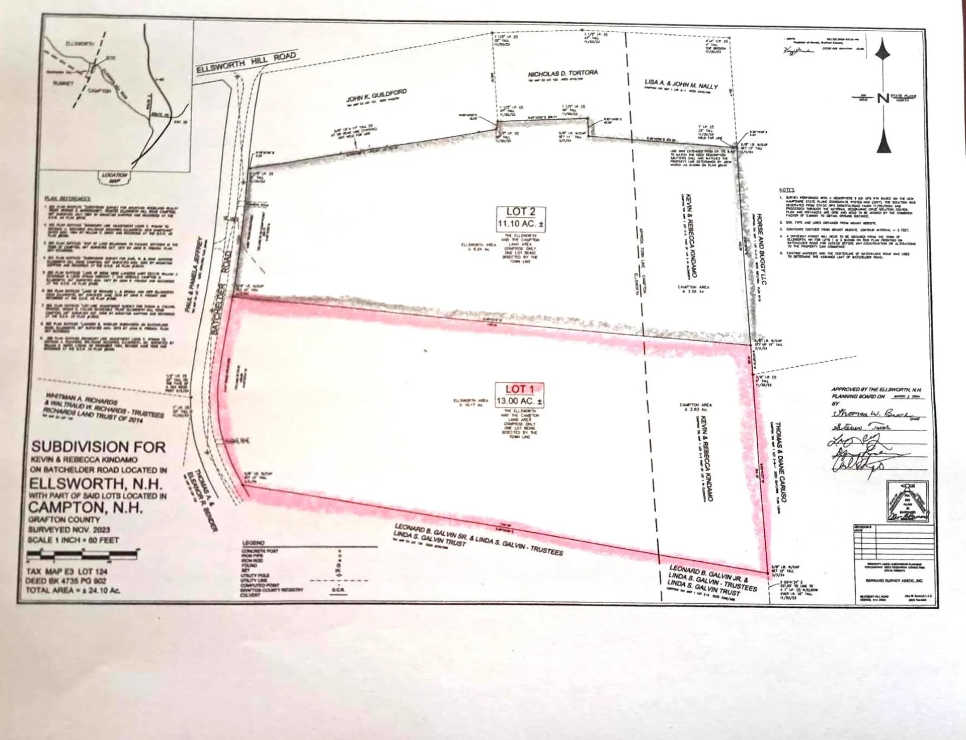 Off Ellsworth Hill Road Campton NH 03223