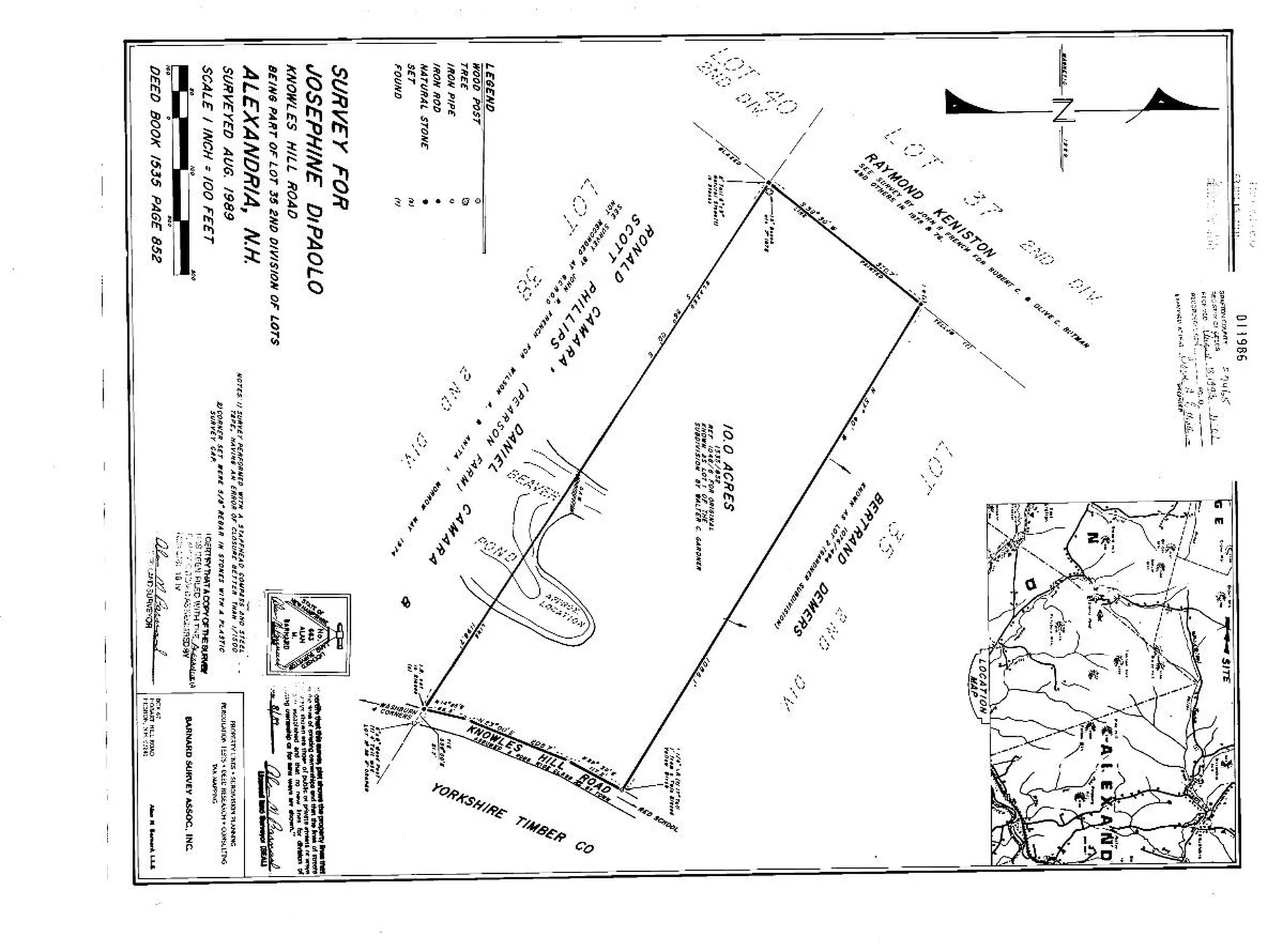 Lot 28 Knowles Hill Road West Alexandria NH 03222