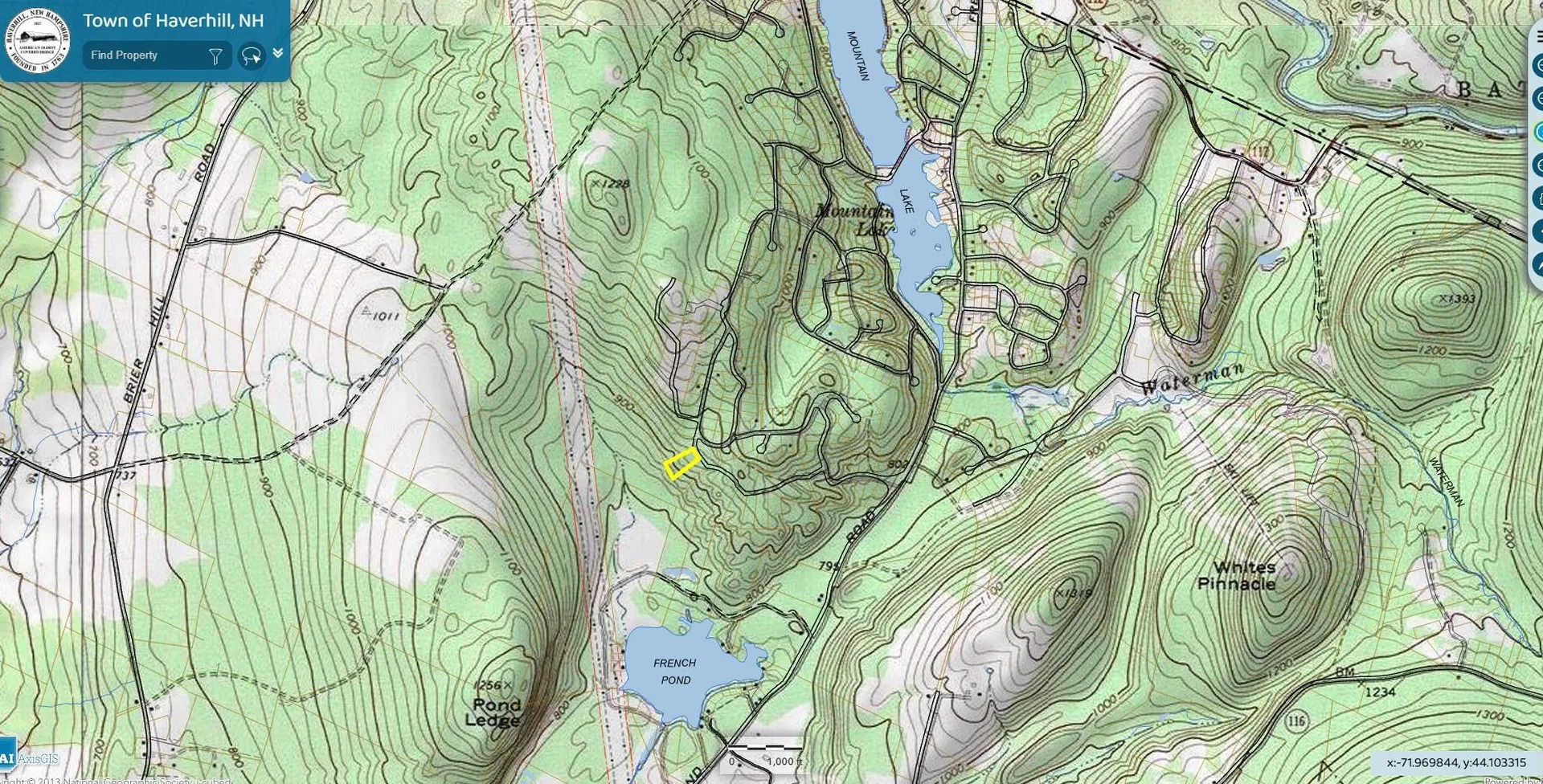 Map204-lot21 Haverhill Lane Haverhill NH 03785