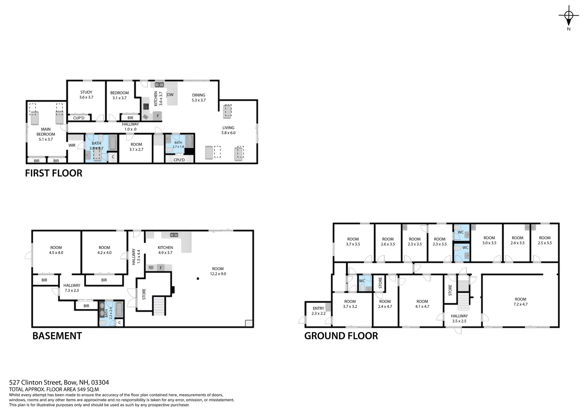 527 Clinton Street Bow NH 03304