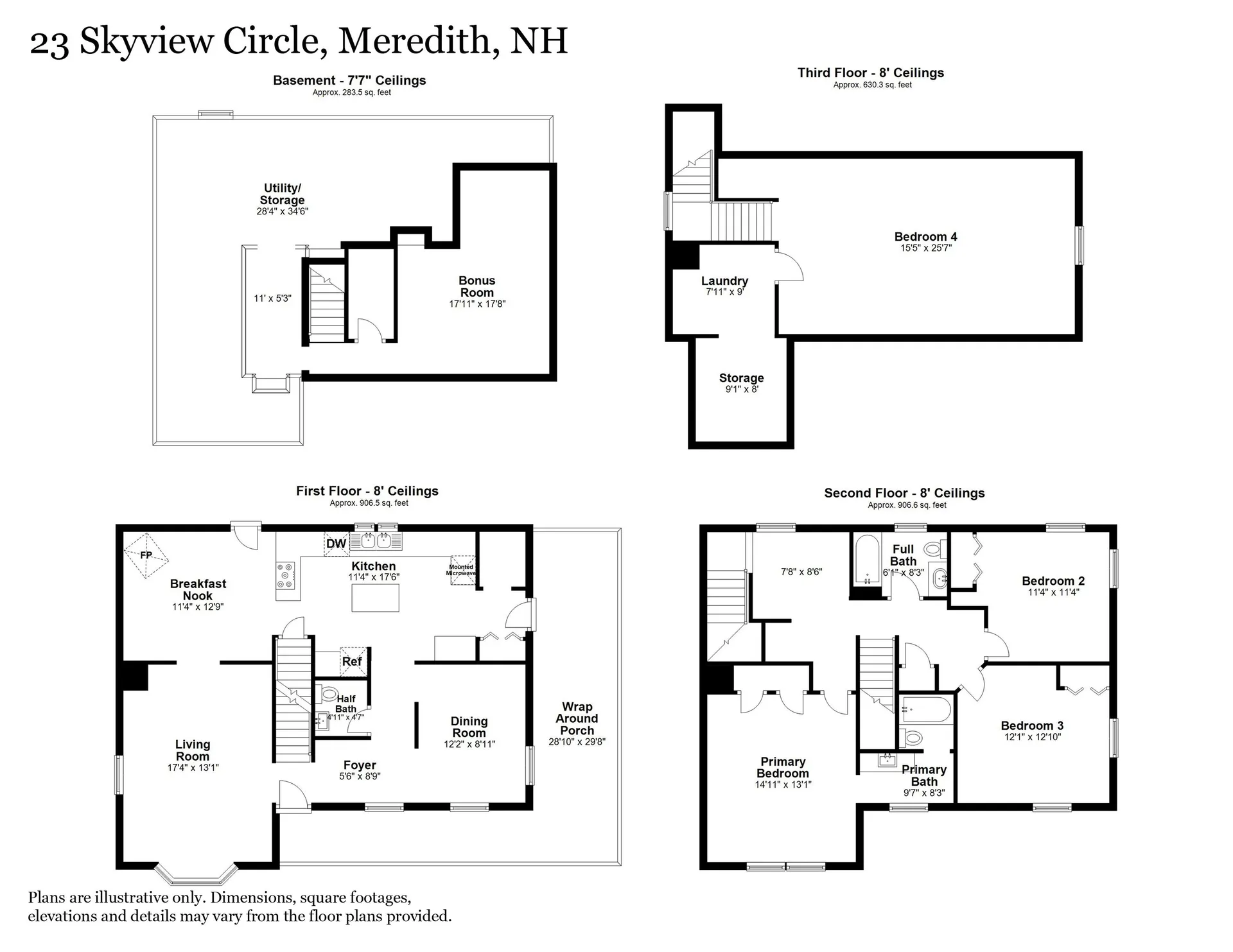 23 Skyview Circle Meredith NH 03253