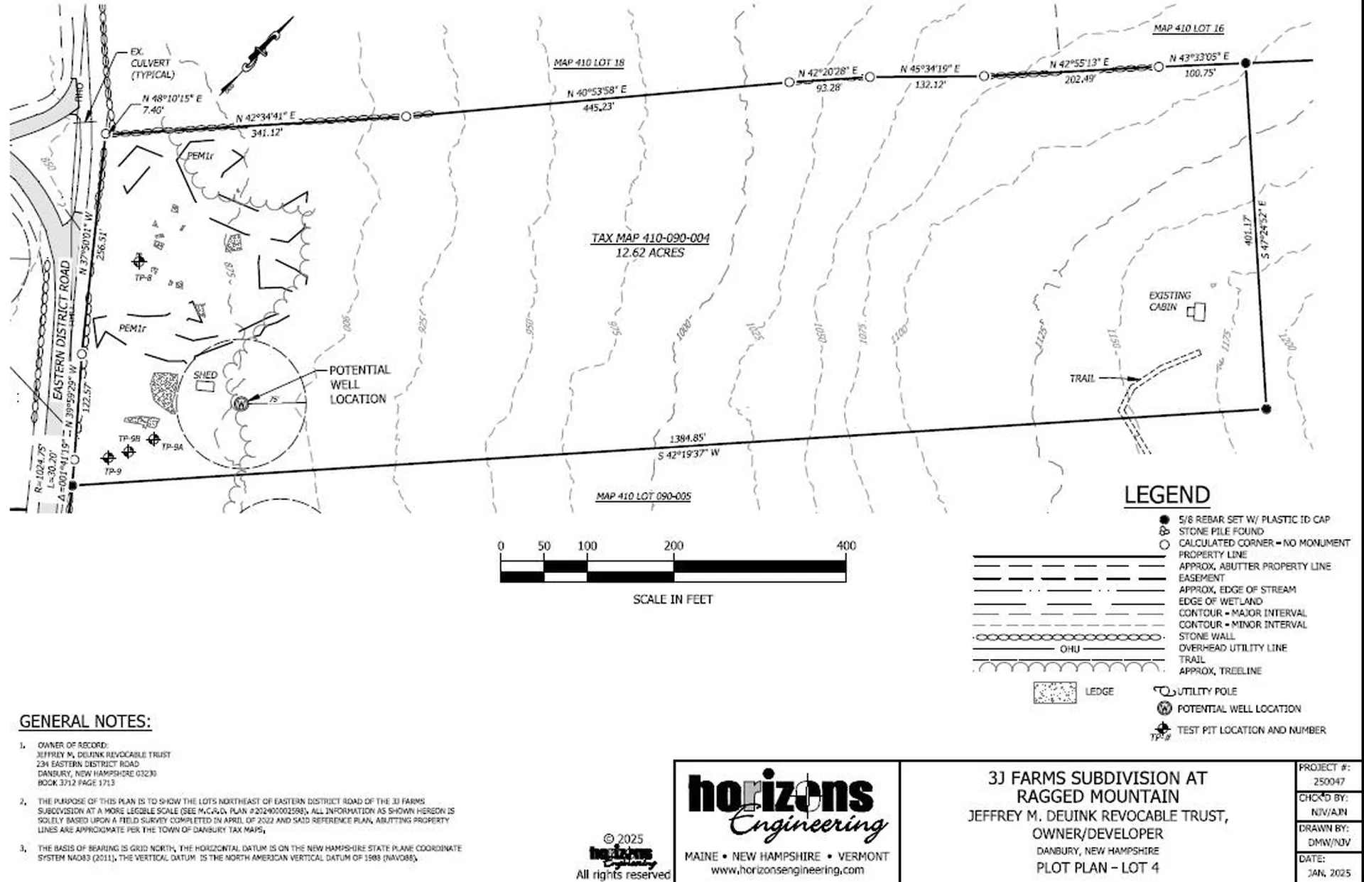 410-090-004 Eastern District Road Danbury NH 03230