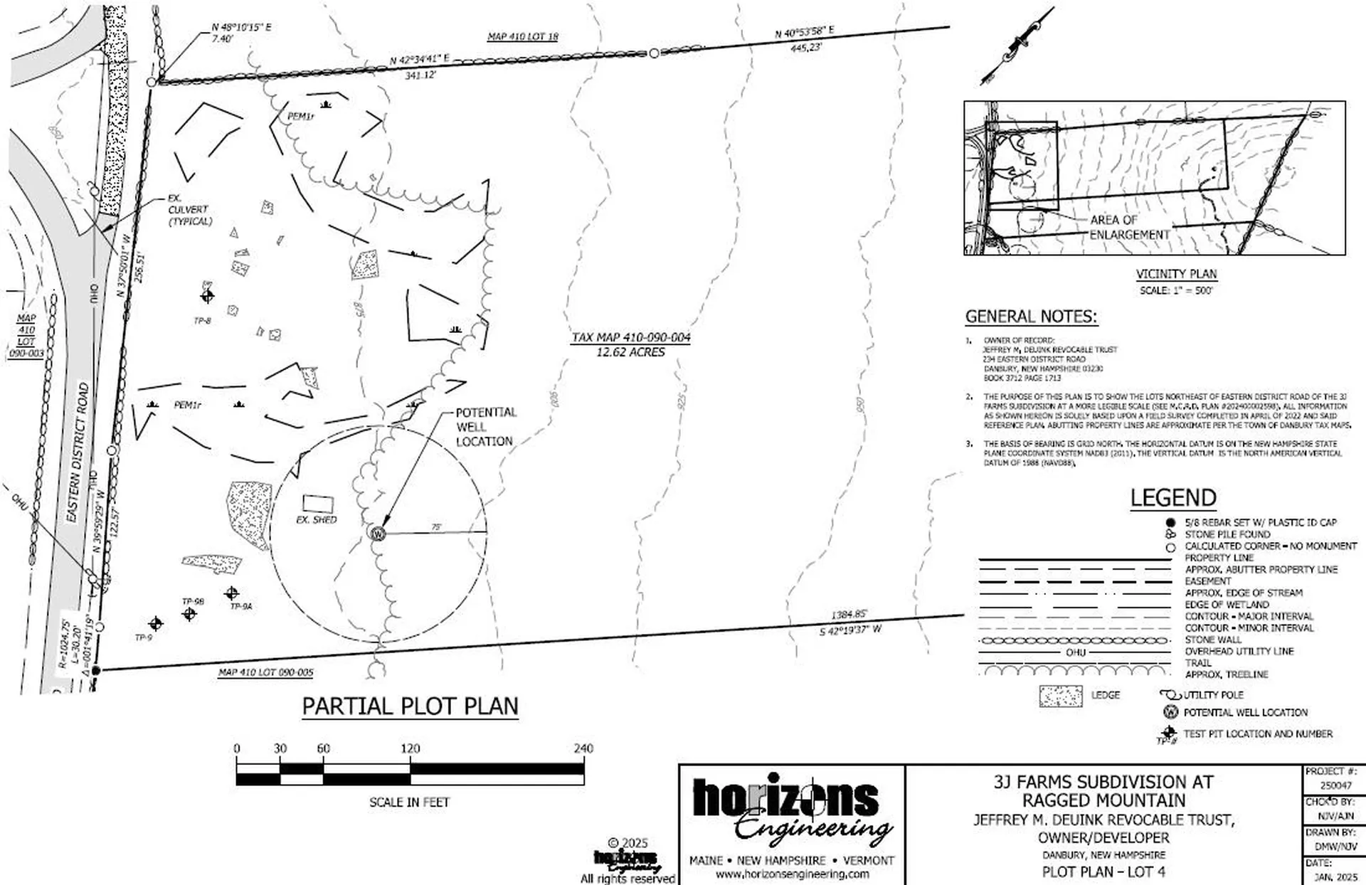 410-090-004 Eastern District Road Danbury NH 03230