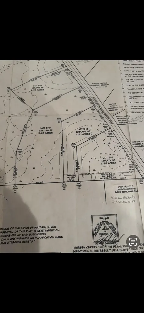 Tbd Middleton Road Milton NH 03851