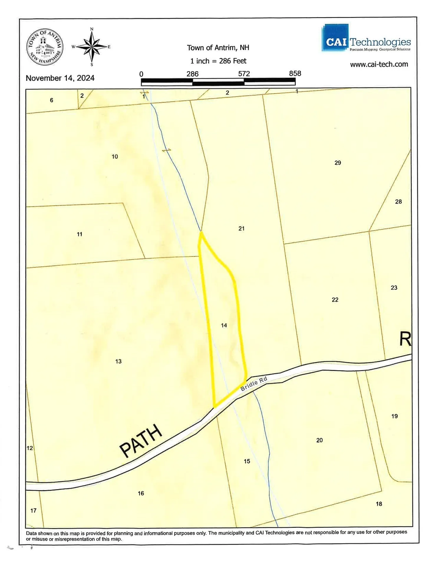 Bridle Path Road Antrim NH 03440