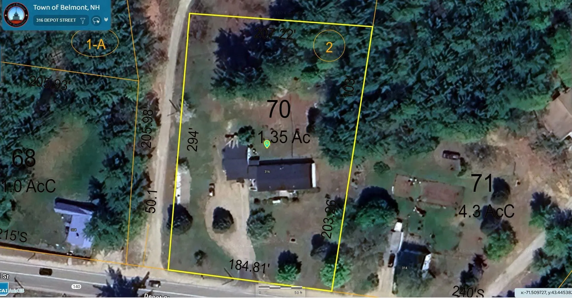 316 Depot Street Belmont NH 03220