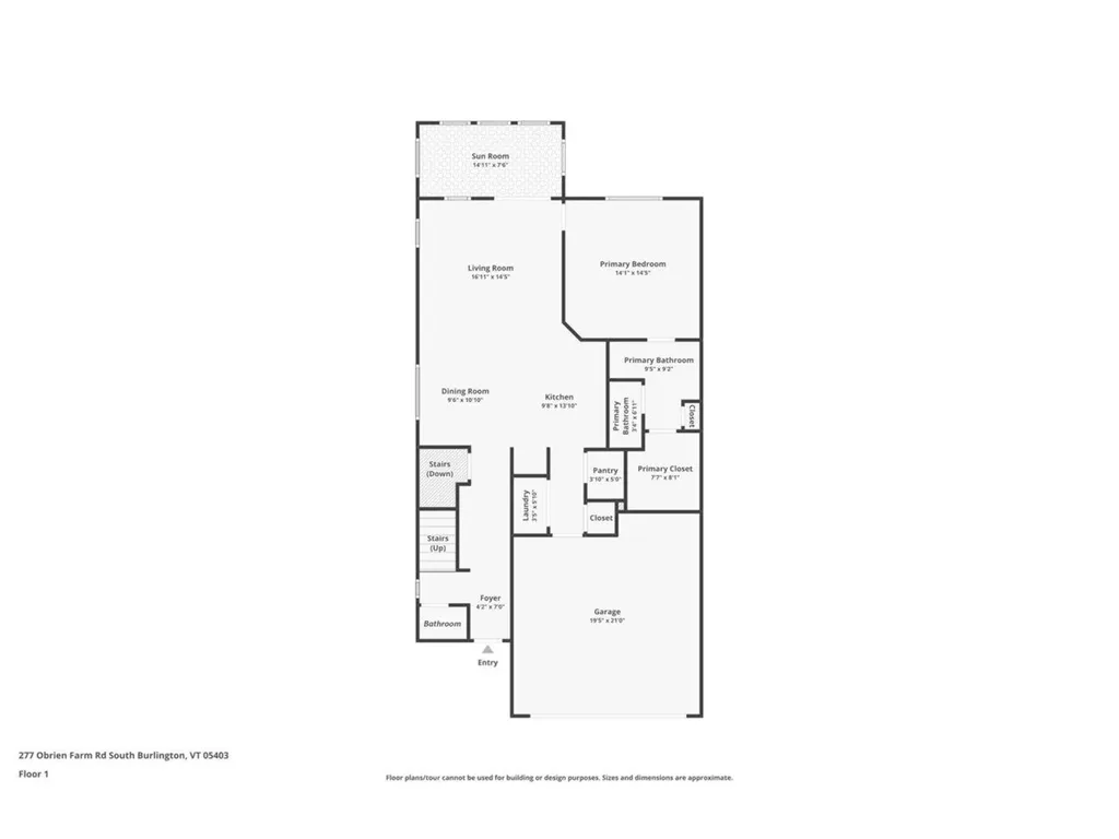 277 O'brien Farm Road South Burlington VT 05403