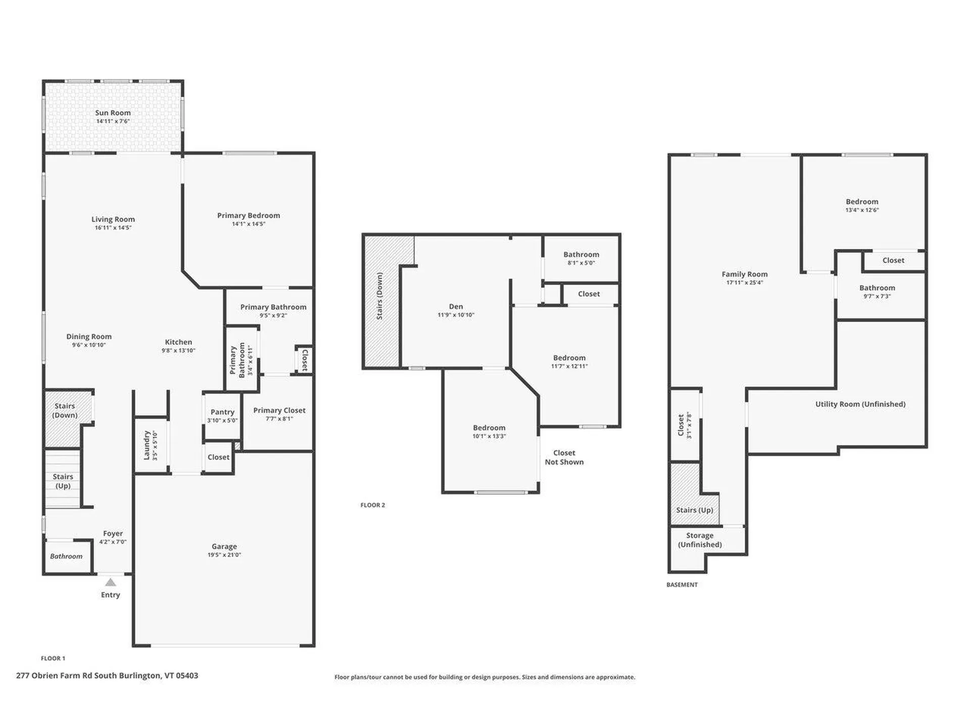 277 O'brien Farm Road South Burlington VT 05403