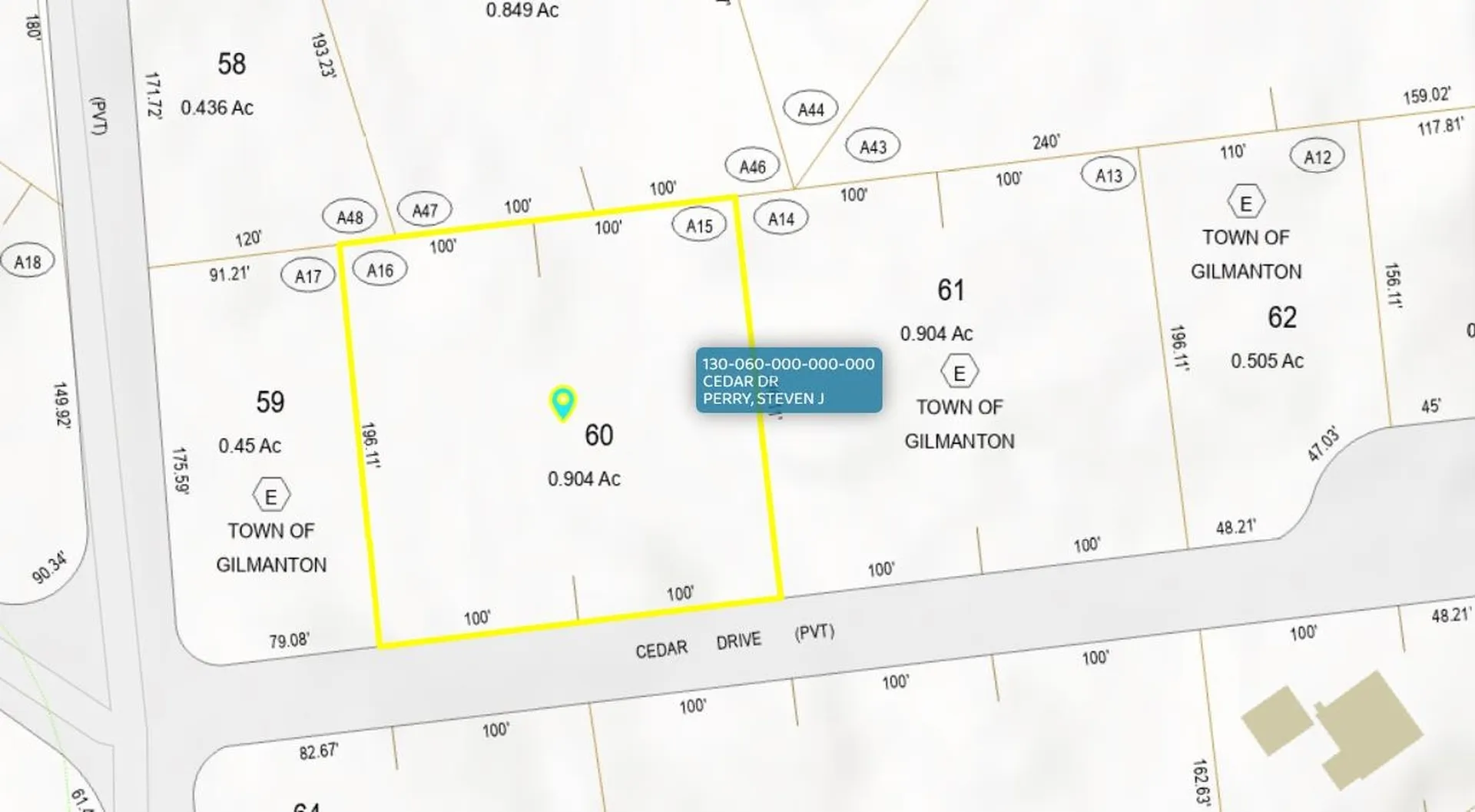 00 Cedar Drive Gilmanton NH 03237