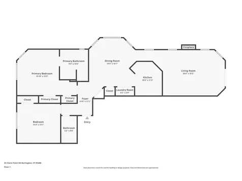 33 Claire Point Road Burlington VT 05408