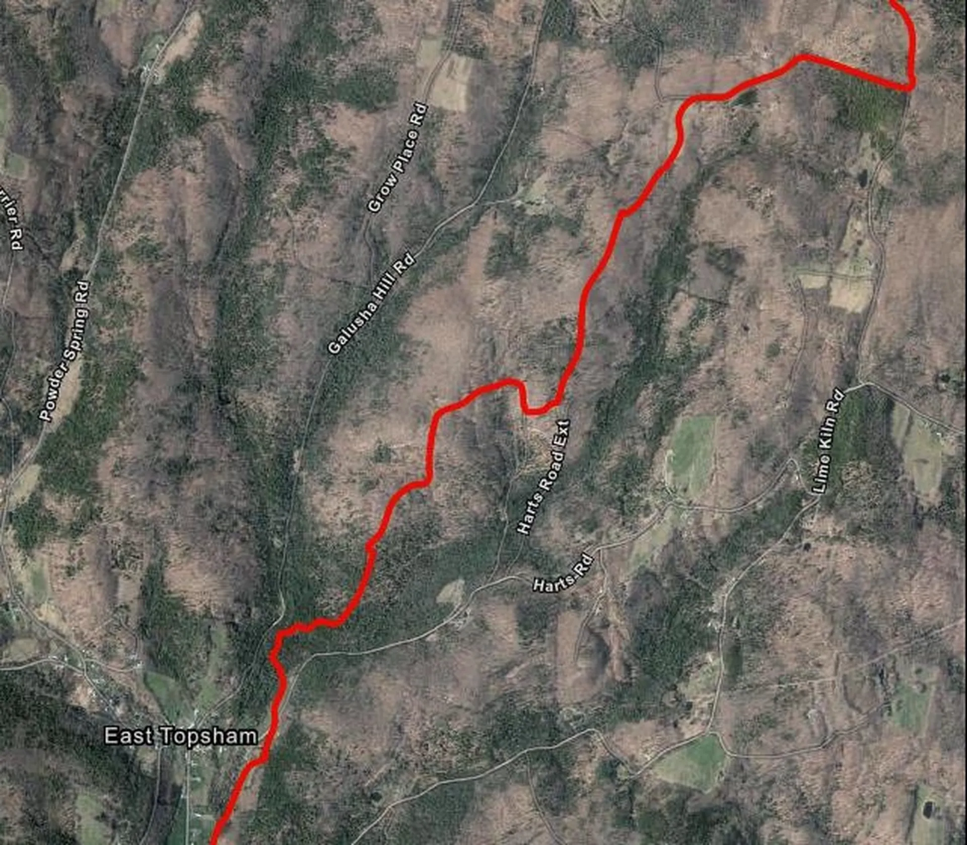 0 Harts Road Topsham VT 05076