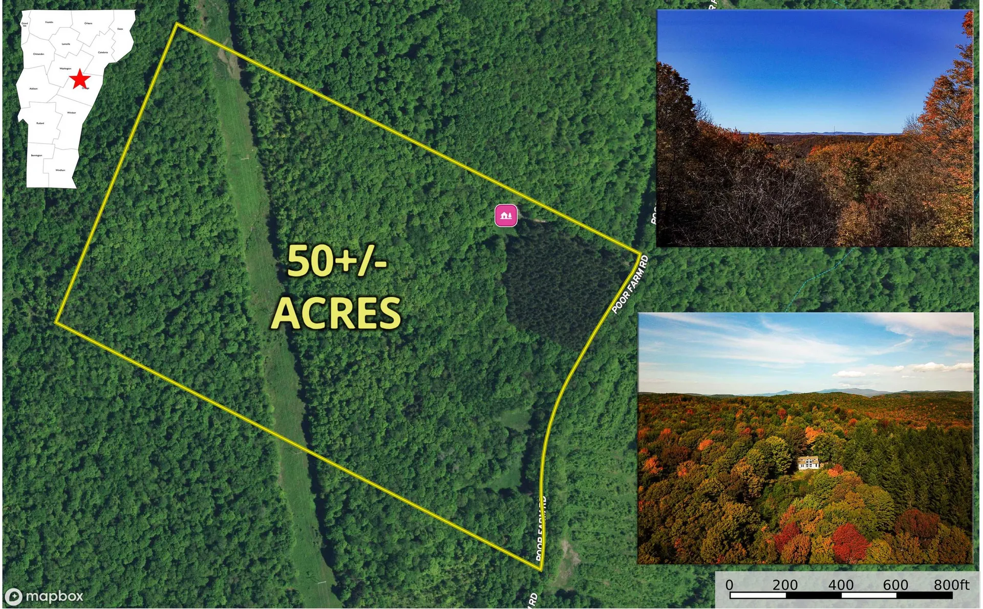 1355 Poor Farm Road Washington VT 05675