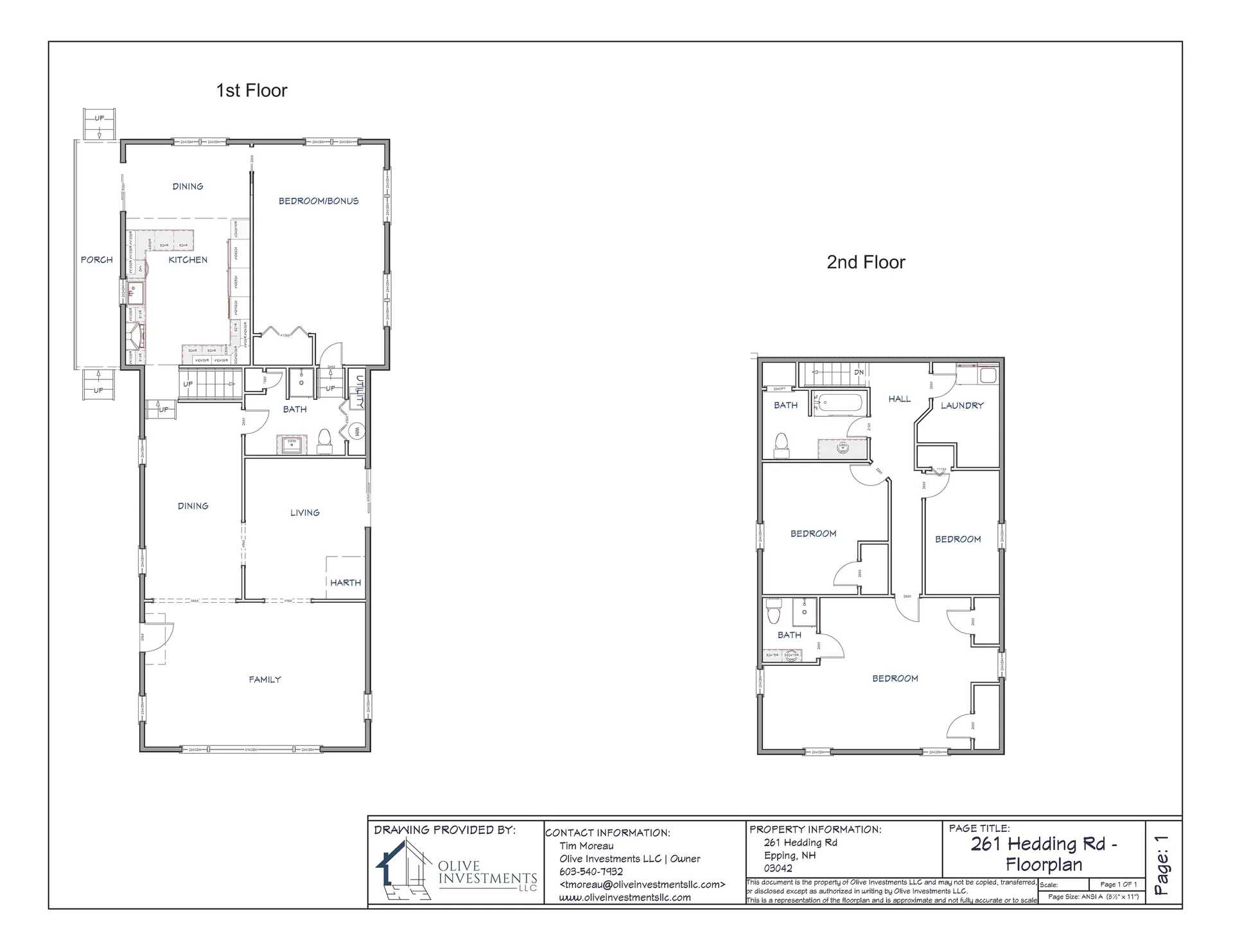 261 Hedding Road Epping NH 03042