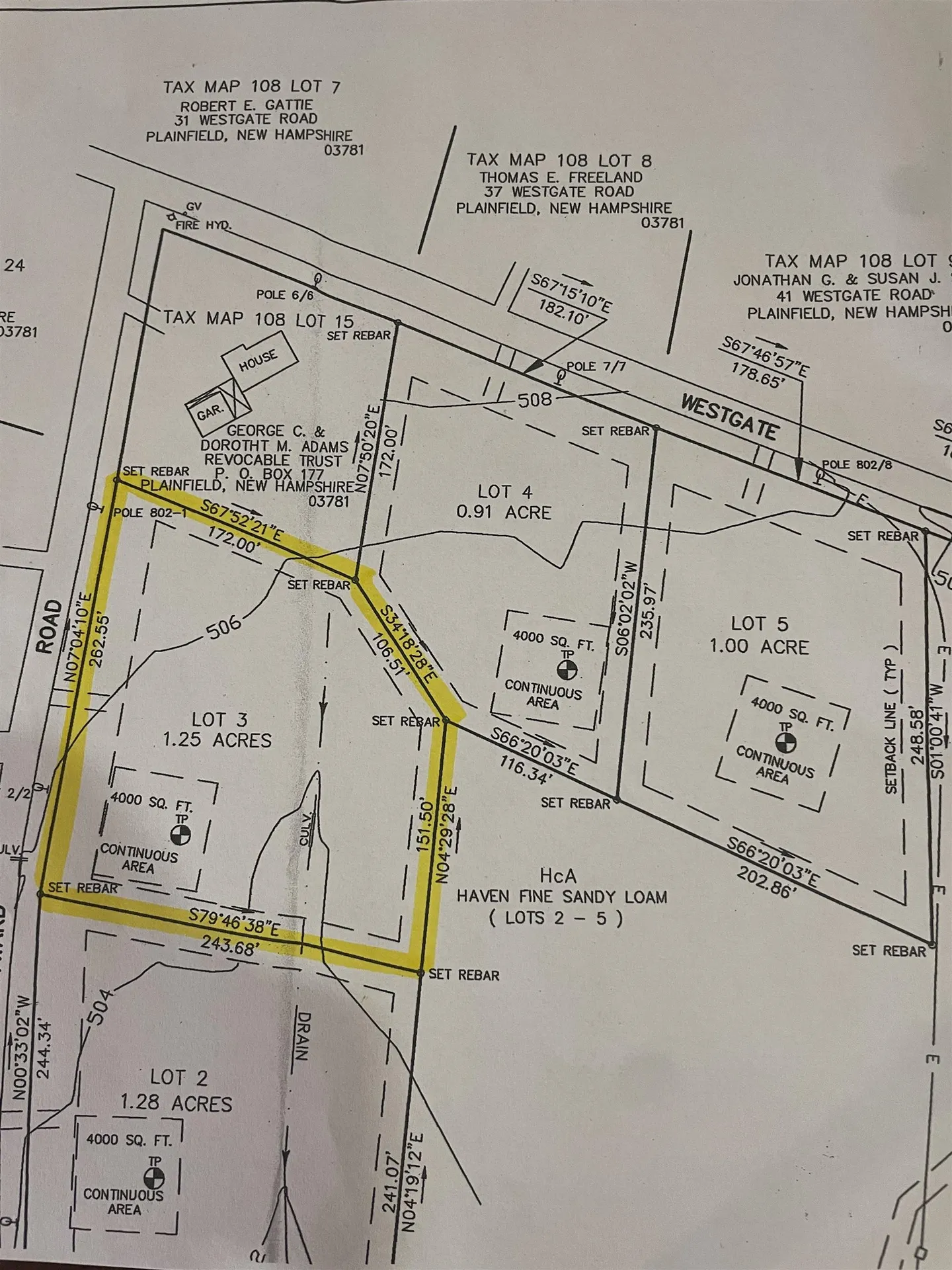 0 Hayward Road Plainfield NH 03781
