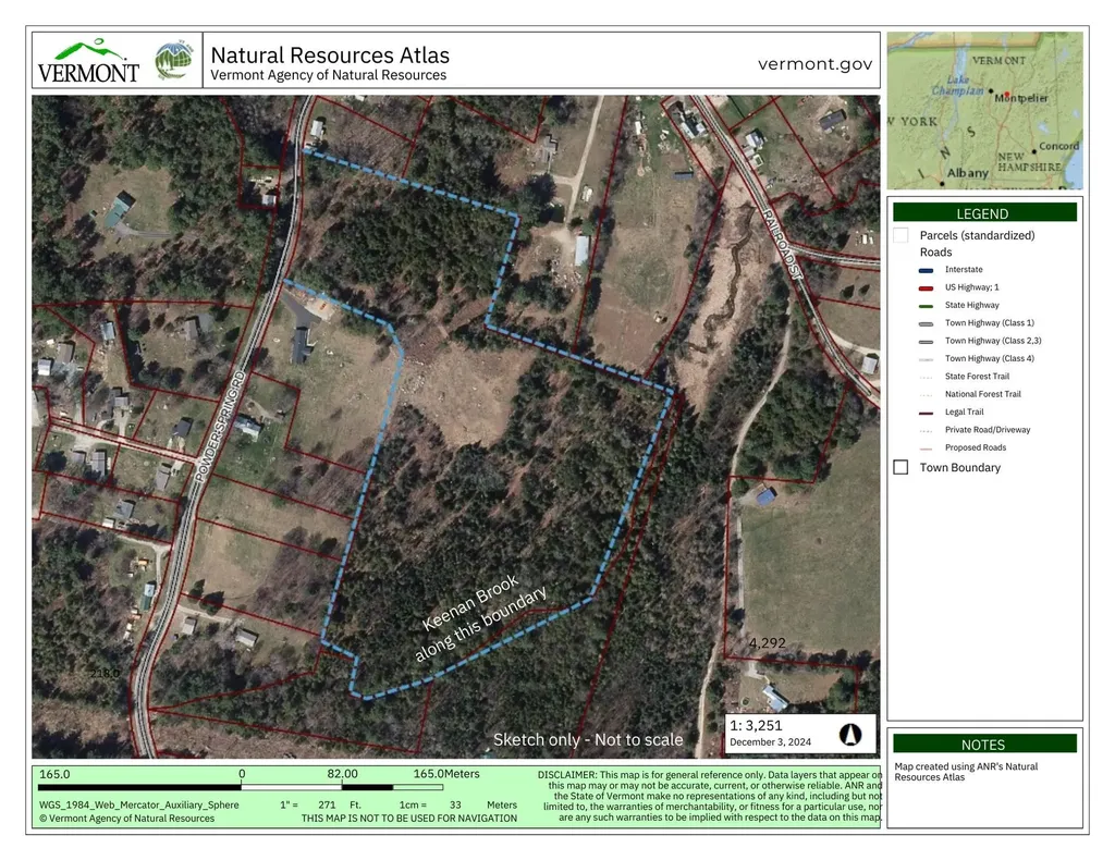 0 Powder Spring Road Groton VT 05046