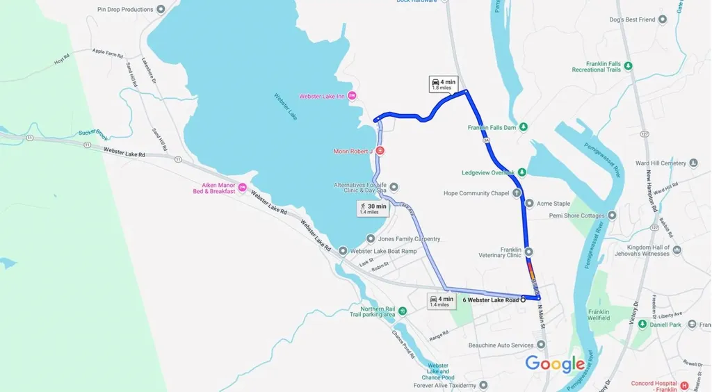 6 Webster Lake Road Franklin NH 03235