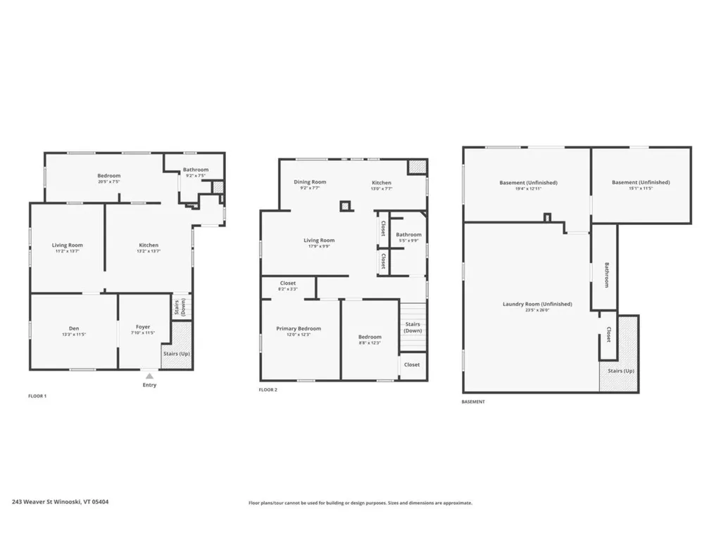 243 Weaver Street Winooski VT 05404