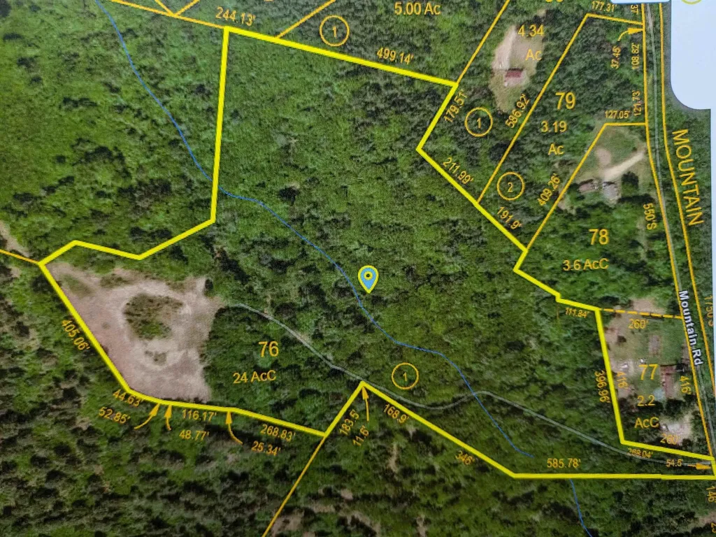 Map 415 Lt 76 Mountain Road Deerfield NH 03037