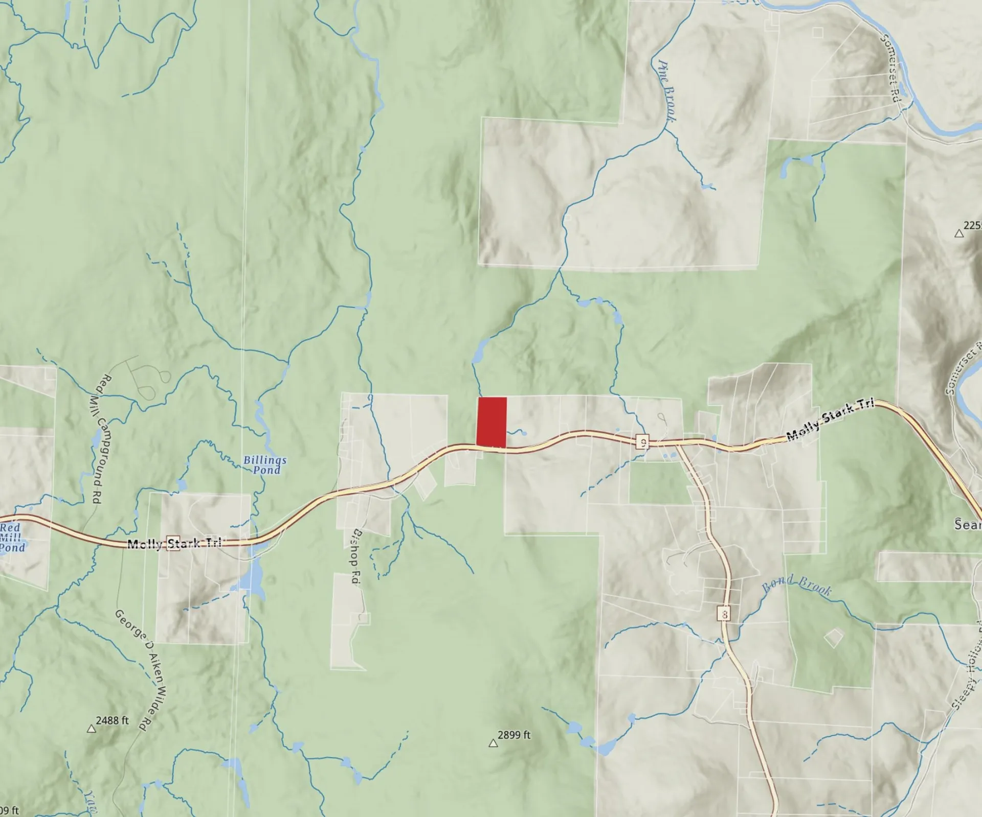 1625 Vt Route 9 Searsburg VT 05363