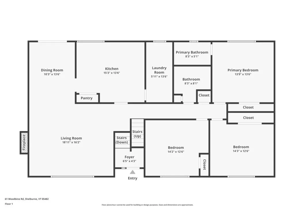 61 Woodbine Road Shelburne VT 05482